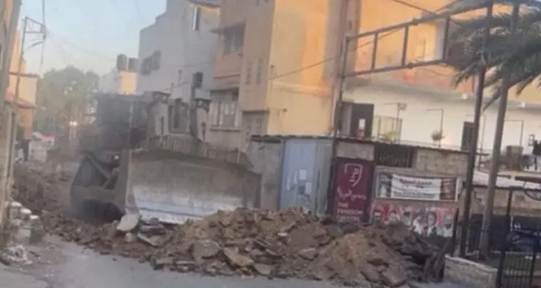 Photo : le théâtre de la liberté bombardé et partiellement démoli par les bulldozers lors de l’attaque de juillet 2023 Source : Freedom Theatre Jenin